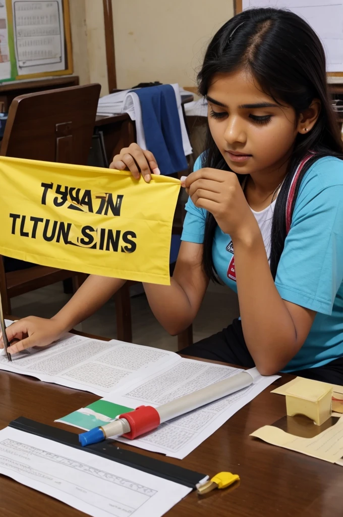 Make a banner for tution name of the tution is ujjawal classes