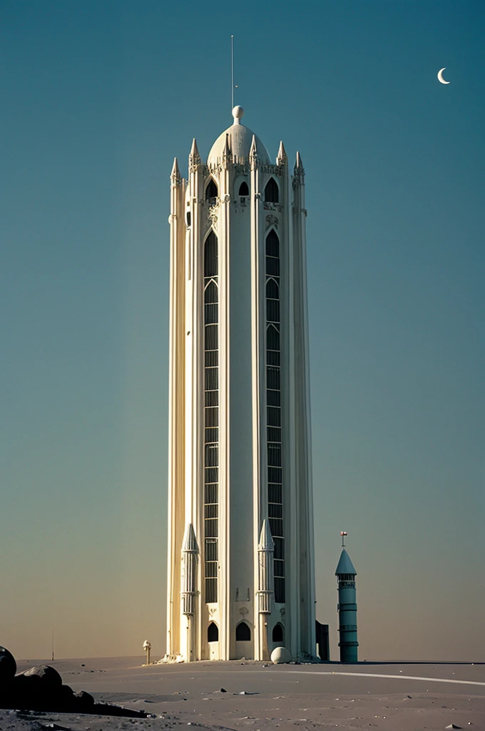 Ivory Tower, Lunar surface