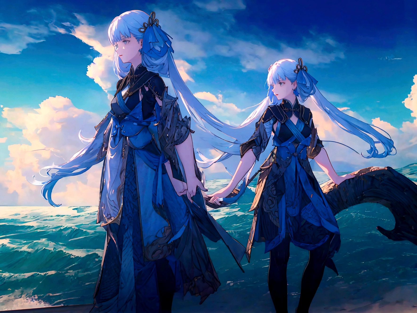 Character (jinshi) (wuthering waves) (character in dynamic pose) 