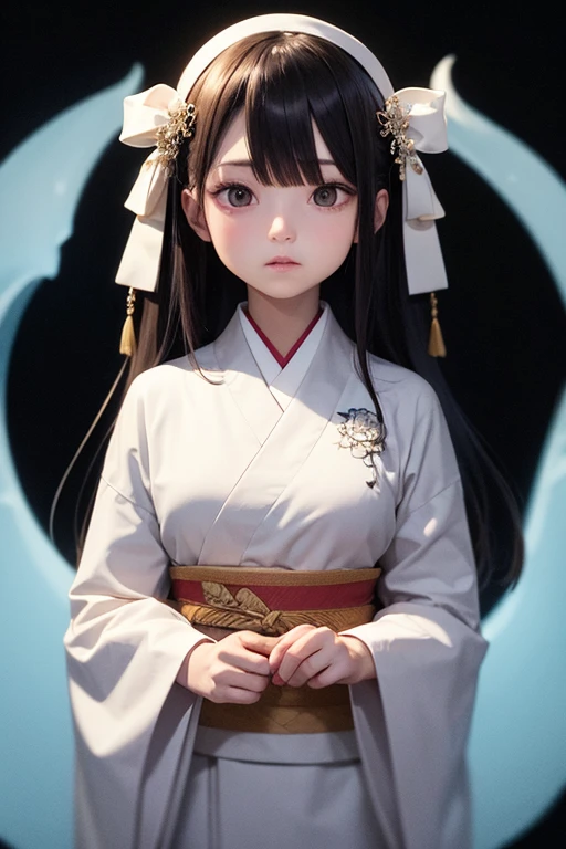 ghost, White kimono