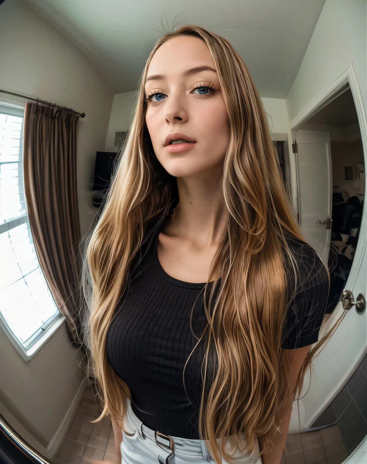 profilepicture, portrait, sophia diamond, fisheye slider