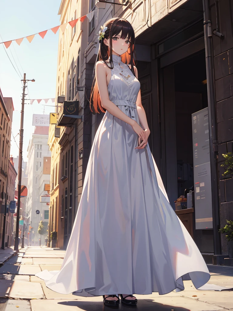 Jessica, Long dress