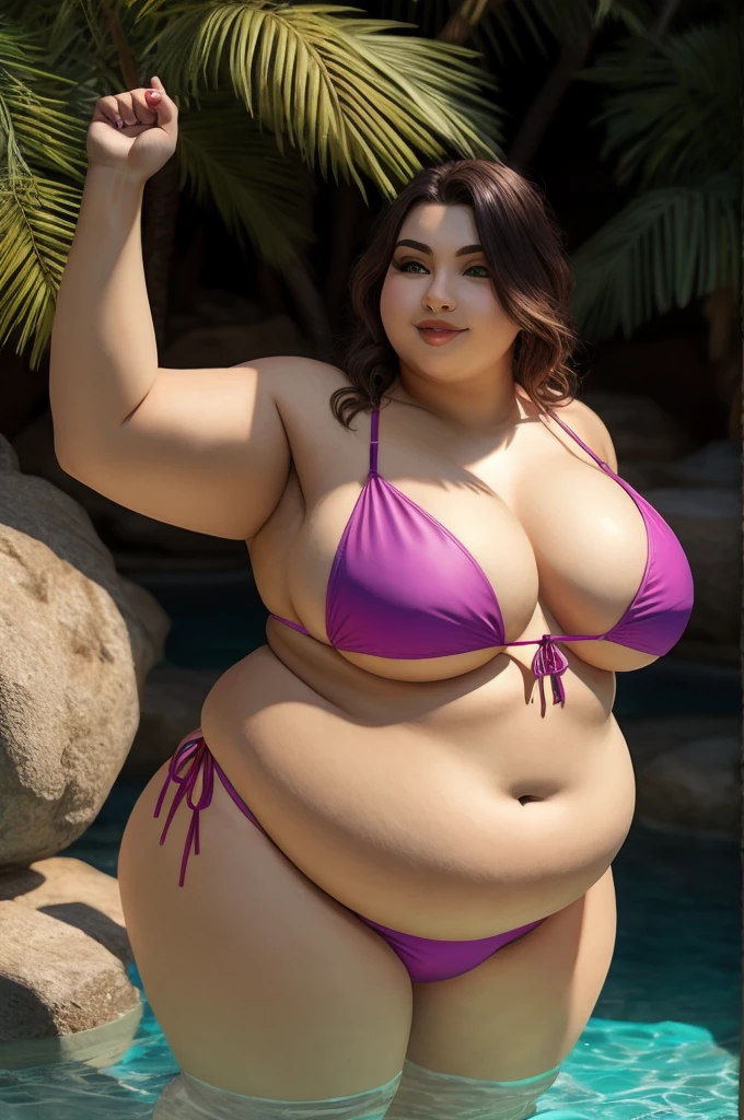 Fat woman bikini 