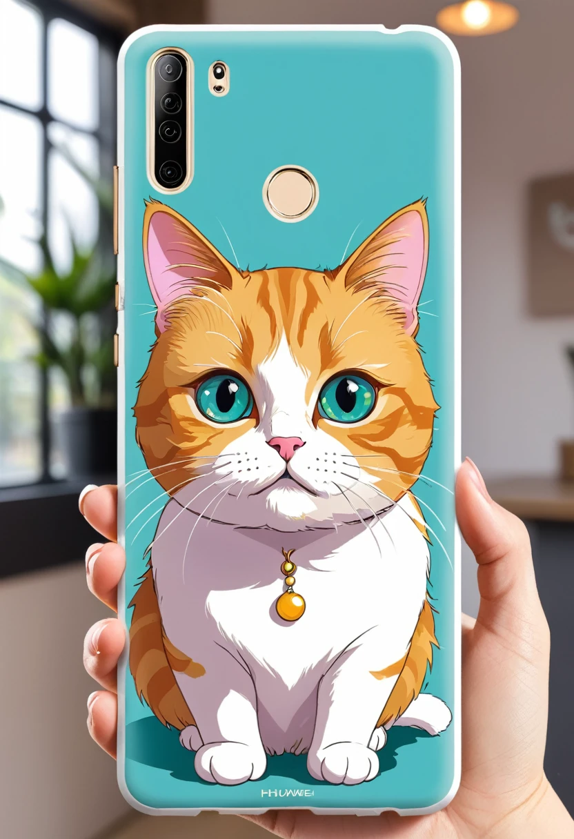 Huawei mobile phone case design:1 Cat