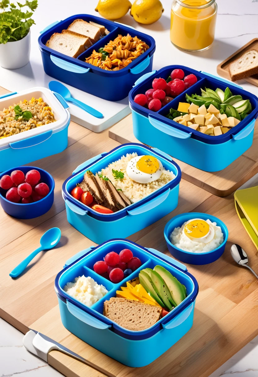 Silicone lunch box design