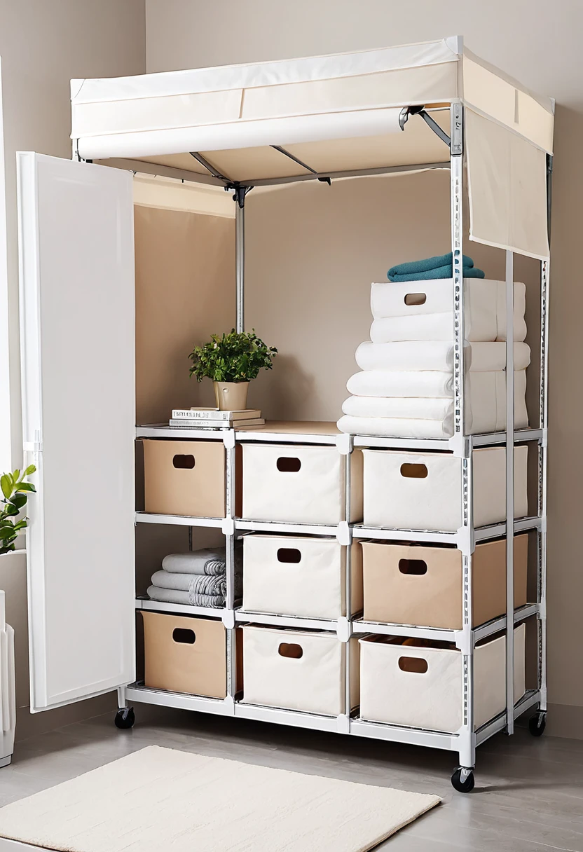 Non-woven storage design