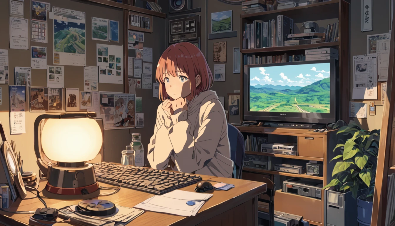 ((Anime: 1.4, Illustration)), (Masterpiece, Top Quality, Best Quality), (Ultra-Detailed, Absolutely Resolution), ((16k, HIGH RES)) (Nausicaä), ( Anime: 1.4, Illustration)), (Masterpiece, Top Quality, Best Quality), (Ultra-Detailed, Absolutely Resolution). Ak {Lofi Art, Style of Laurie Greasley, Style of Makoto Shinkai, Anime Aesthetic}, BREAK {(Produces IMAGES WITH ITH INFORMATION THAN 40 Million Pixels with Cinematic-Like Detailed Textures S Hot on a Sony slur).}