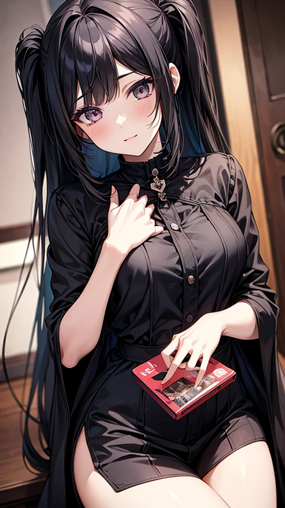 Participate in a remote matchmaking party、Woman looking at smartphone,Surreal woman,Real life anime girls,Beautiful girls,Black Hair