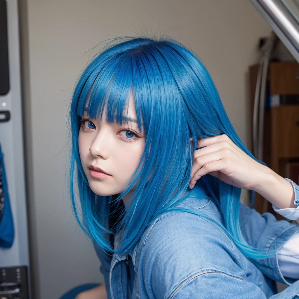Blue Hair