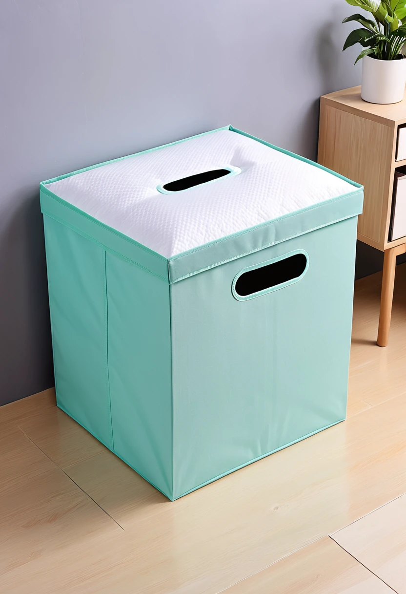 Non-woven storage box design