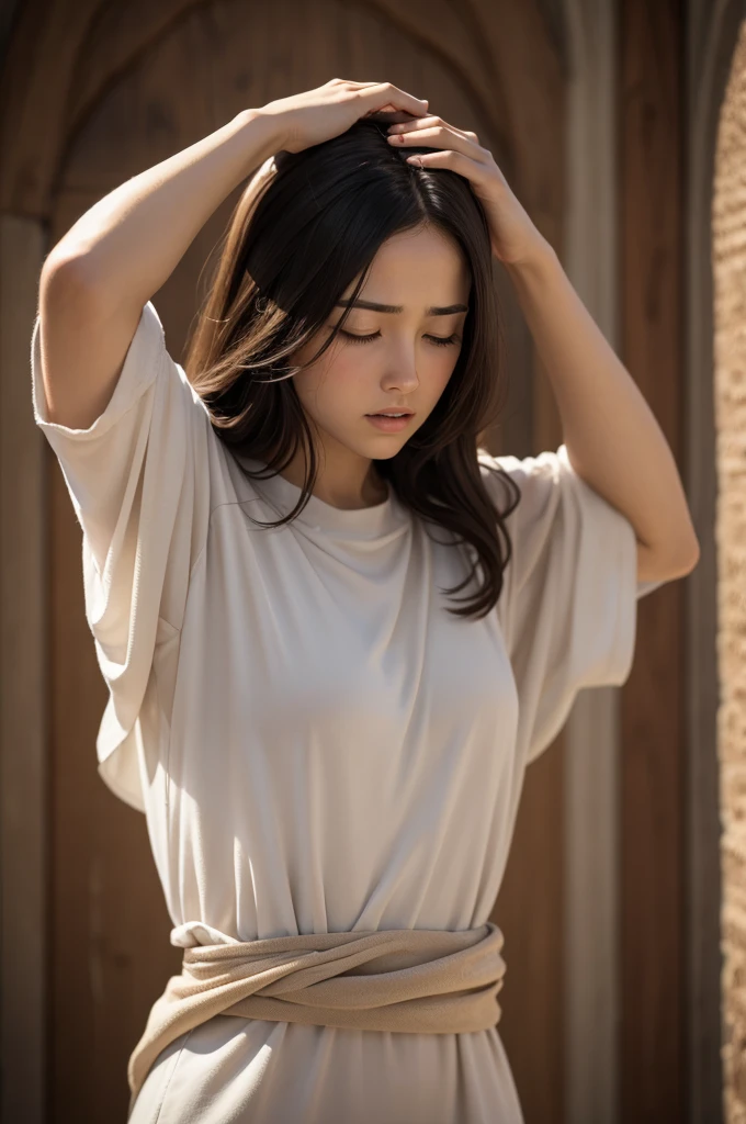 Jesus Christ praying