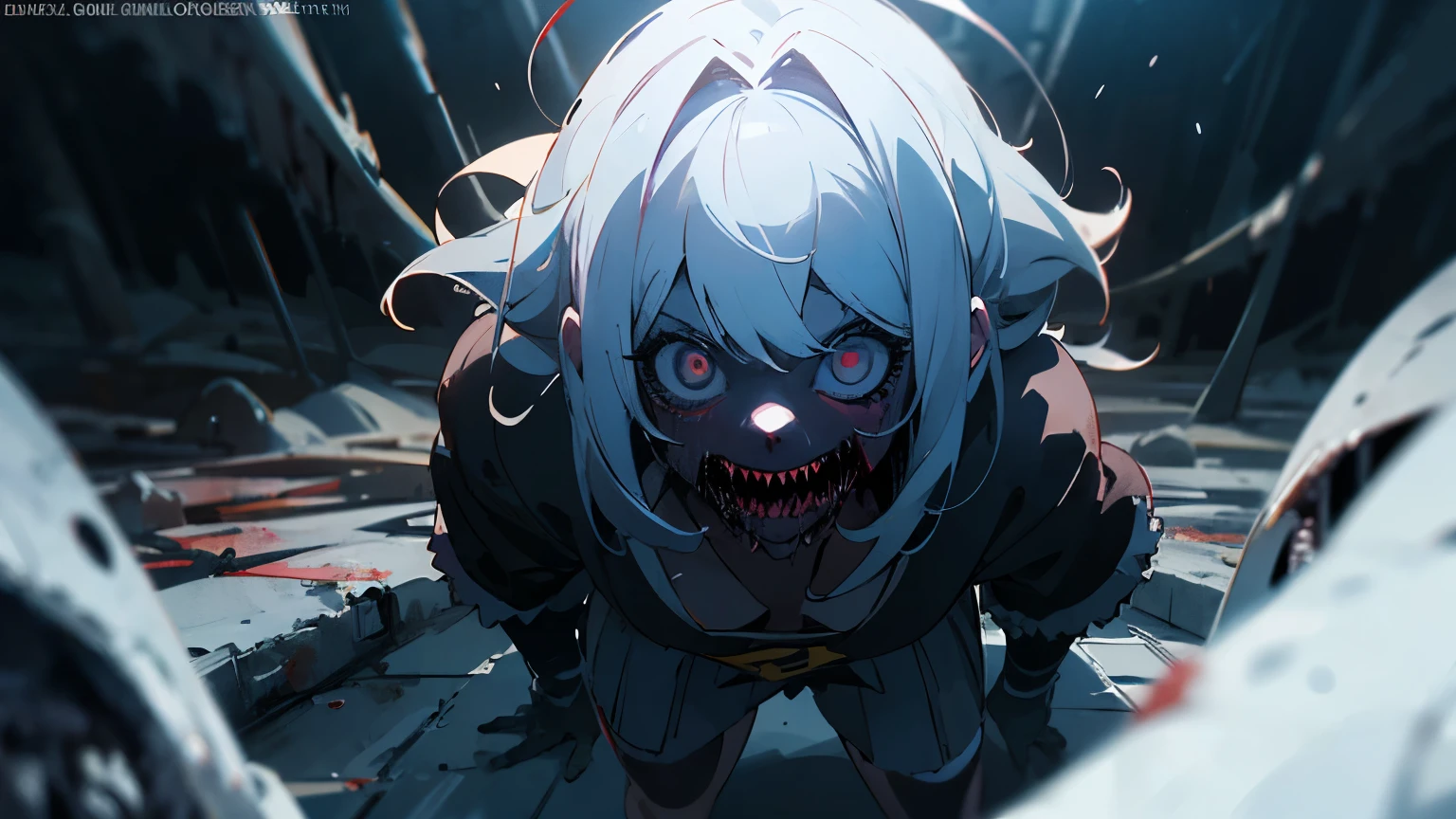 ((best quality)), ((super hdr)), ((4k quality)), ((ultra horror anime girl)), ((ultra horror girl)), brazilian
