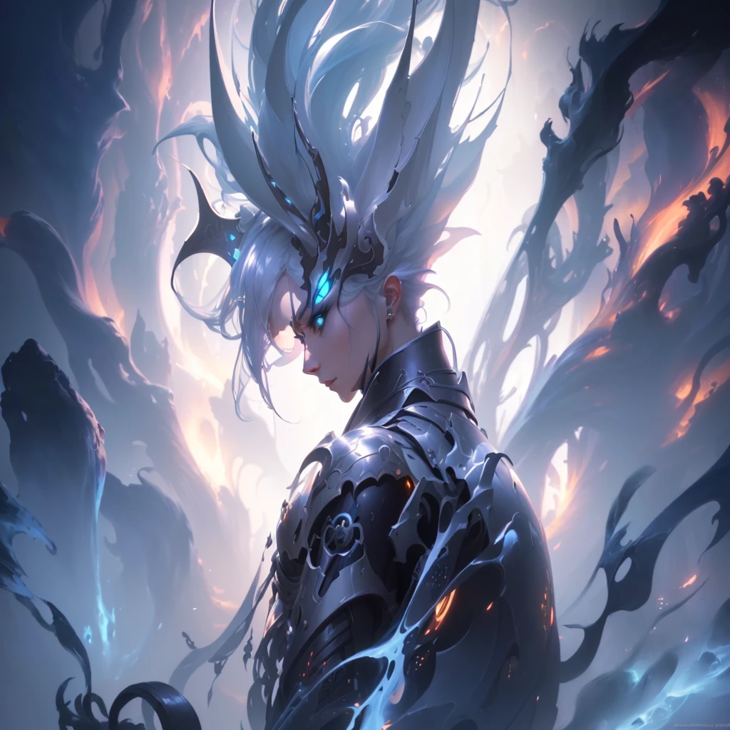 masterpiece, best quality, (extremely detailed CG unity 8k wallpaper), (best quality), (best illustration), (best shadow), absurdres, realistic lighting, (Abyss), beautiful detailed glow, art by PeterMohrBacher,