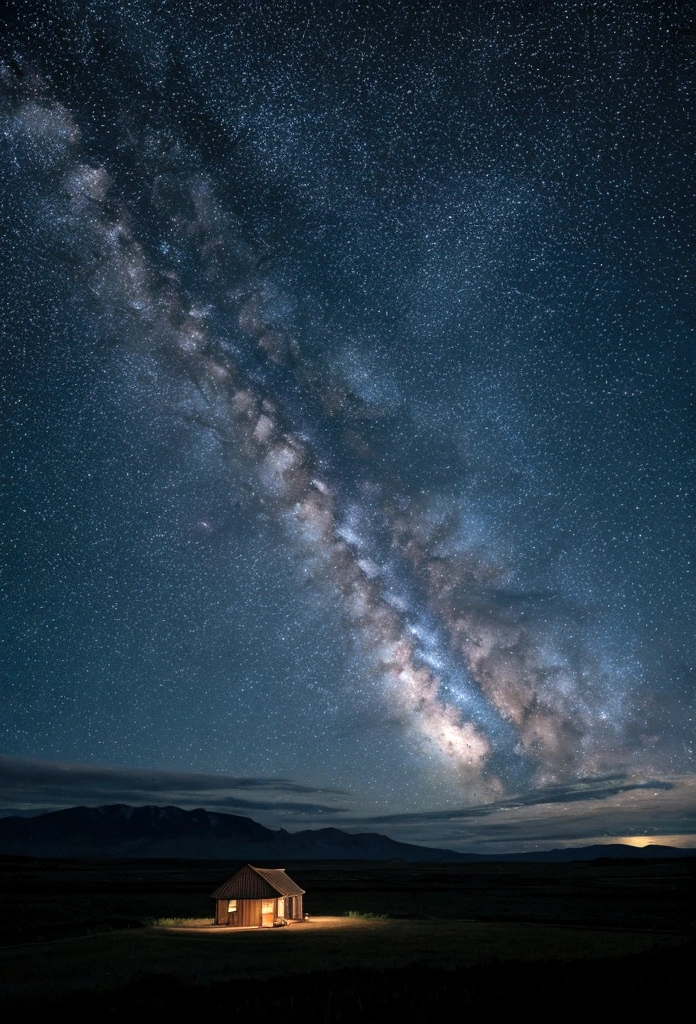 Night view，Starry Sky，milky way，wallpaper，８K