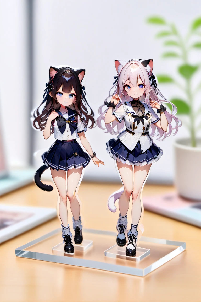 thin acrylic board,character goods,Flat figure,3D image,Sample images on product page,Acrylic stand and Acrylic base,acrylic panel,acrylic board,
1shota,short,small young ,light blue long hair,cat ears tail,camisole and mini-skirt type sailor uniform,Smile,summer hair cat ears, summer clothes, Crazy cute,ultra big thigh,thigh gap,
Stars shine in eyes,