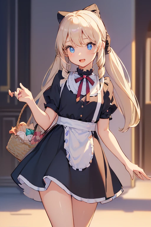 (perky chest:1.2), (pointed chest:1.2),(((Black Tunic:1.3))),(((cakes and bread in the basket),Cute and beautiful girl,Cute round face,Cute smile,with blush cheeks,Red Lip,a girl 22 years old, nsfw:1.2, beautiful body:1.3), shinny skin, BREAK, ((alice in the wonderland:1.3, cute, kawaii, lovely, funny, a girl falling down from sky:1.3, girl flying in sky:1.2, girl floating in air:1.3, rolling upskirt by wind:1.5, (with sparkling eyes and a contagious smile),open mouth, Looking at Viewer, surprised, putting hands on crotch over the skirts:1.35)), BREAK, ((floating things as follows:1.3, PlayingCards, Trump, tea cup, tea pot, tea spoons, pocket watch:1.3, lip sticks, candies:1.2, cookies, jam bottles, classical door_keys)), ((long purply_Blue dress :1.5, wearing long flaired skirt:1.3, the skirt is blowing:1.3, cute White Apron, black stockingedium long platinum-blonde hair:1.2, twin tail hair:1.6, tied hair with a cute ribbon), (Blue eyes, bright pupils with highlights, detailed eyes), (lying down on your back:0.7, spreading legs with rising up straight:0.7), sexy posture, fantastic colorful art, (fantasy art:1.2, wondered images), ((correct anatomy:1.5, perfect anatomy:1.3, correct hand, )),
