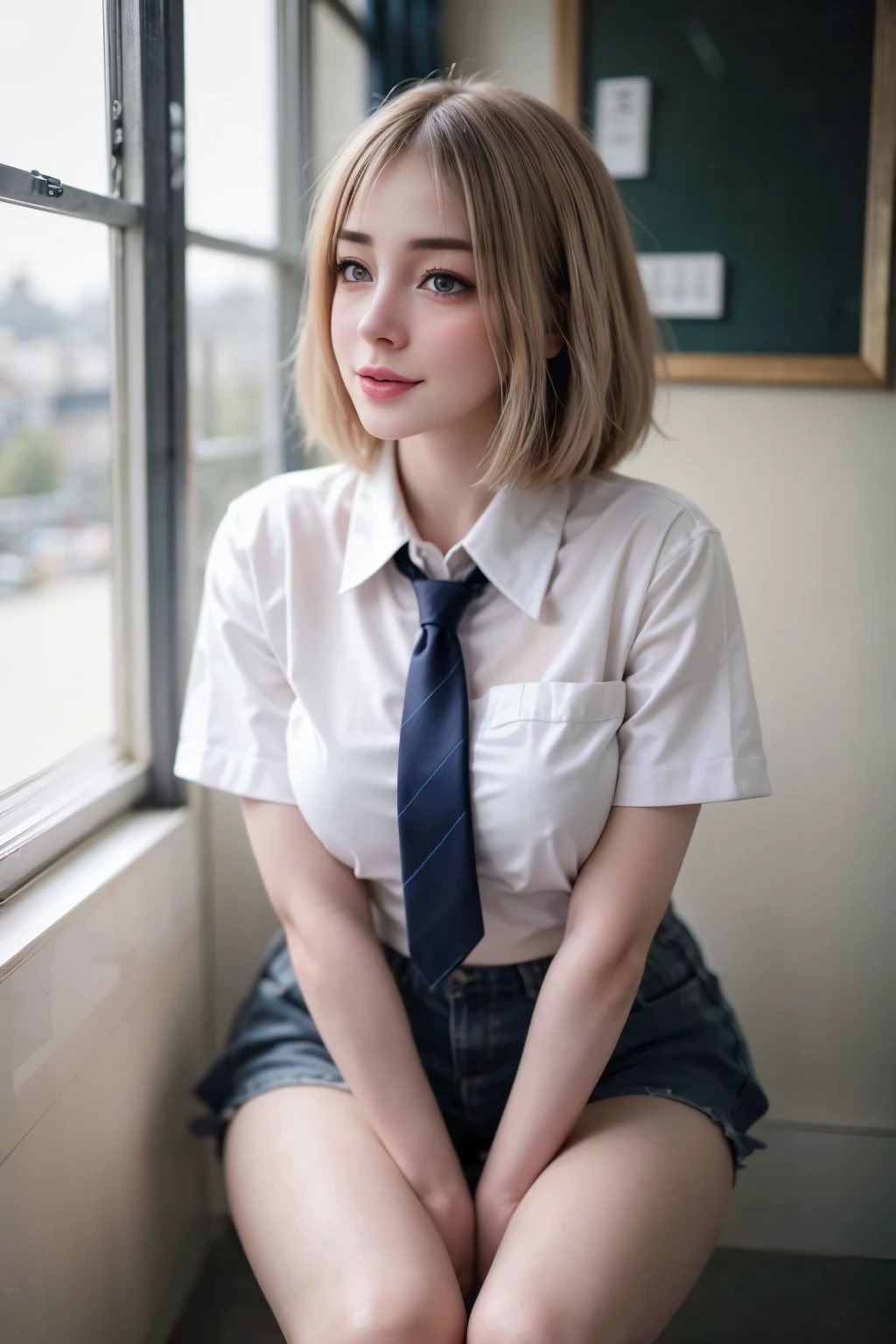  Sharp focus :1.2, A pretty girl 24 years old with perfect figure :1.4, Slender abs :1.3, Raw photography、超A high resolution, full body, Ultra High Definition, Detailed Photo, Smiling, Sexy, Facing Camera, Close-up , (1girl), Beautiful Face, (Realistic Face),Beautiful Hairstyle, Realistic eyes, beautiful detail eyes, (realistic skin), beautiful skin, (sweater), absurd, attractive, ultra high resolution, ultra realistic, high definition, golden ratio,Good hands、10、high-reaster-piece、highest quality、head:1.3、((Hasselblad photo))、Fine Skin、crisp focus、(Light like a movie)、gentle lighting、Dynamic Ungle、[:(detailed face:1.2):0.2]、
Negative Pro,  Highly detailed face and skin texture, Detailed eyes, Double eyelid,masterpiece,super fine eyes,super fine hand, face zoom, perfect makeup,(Huge breasts that look like they might burst:1.1),(Canon RF85mm f/1.2), (8K, RAW photos, best quality), (Practical, photograph Practical), (Extremely detailed, Best image quality, Super detailed, high resolution, Description of Extremely detailed, Super fine, Extremely exquisite and beautiful work), Beautiful and delicate girl, ((Perfect body)), Very detailed eyes and face, White skin, Noble beauty, ((Delicate skin texture, pores)), Perfect anatomical structure, Delicate and beautiful body, Delicate face, Slim abs, Slim waist), Big buttocks, ((Huge Breasts, Breast enlargement))