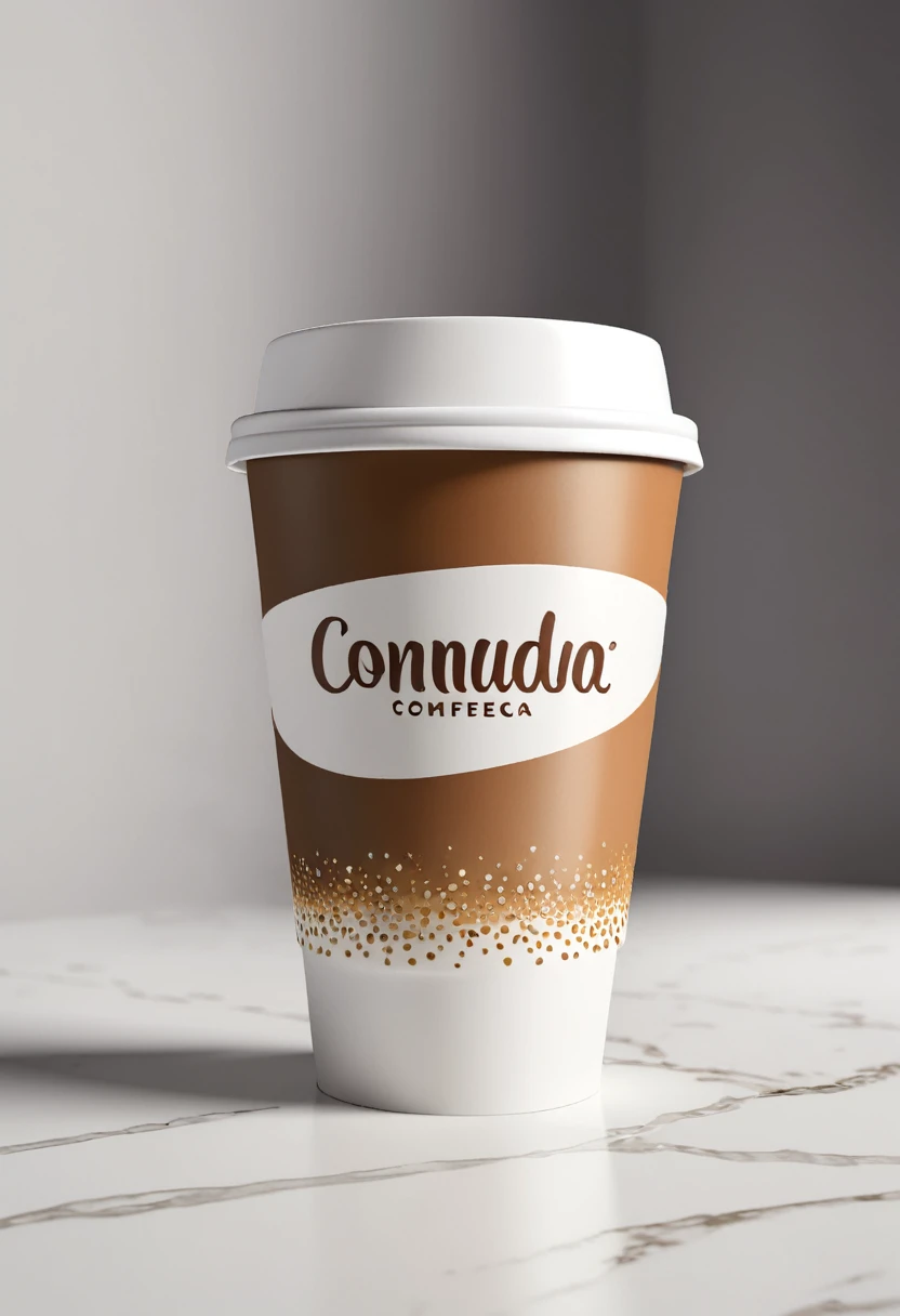 Coffee cup design,Rendering