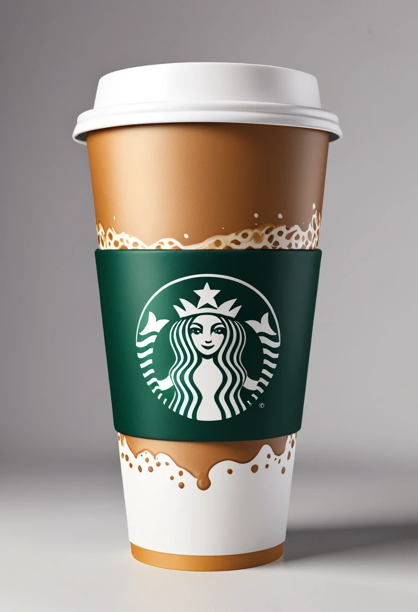 Coffee cup design，Rendering