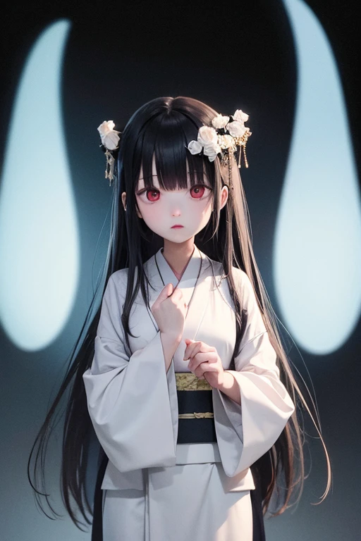 ghost, White kimono, Horror