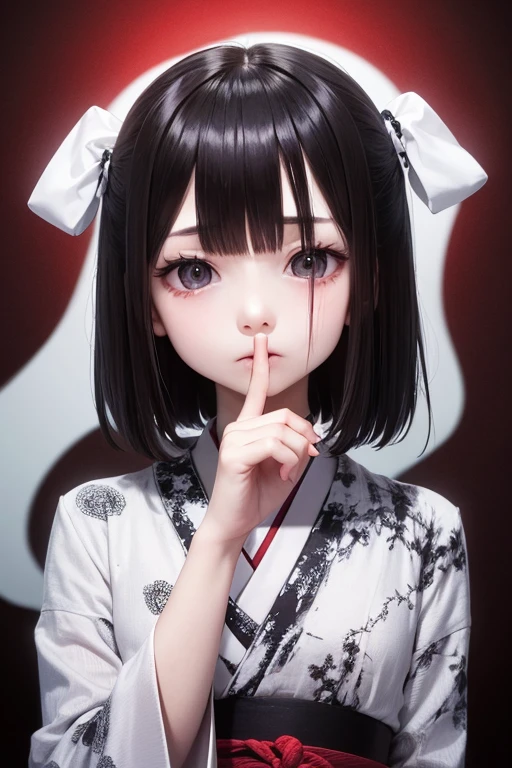 ghost, White kimono, Horror