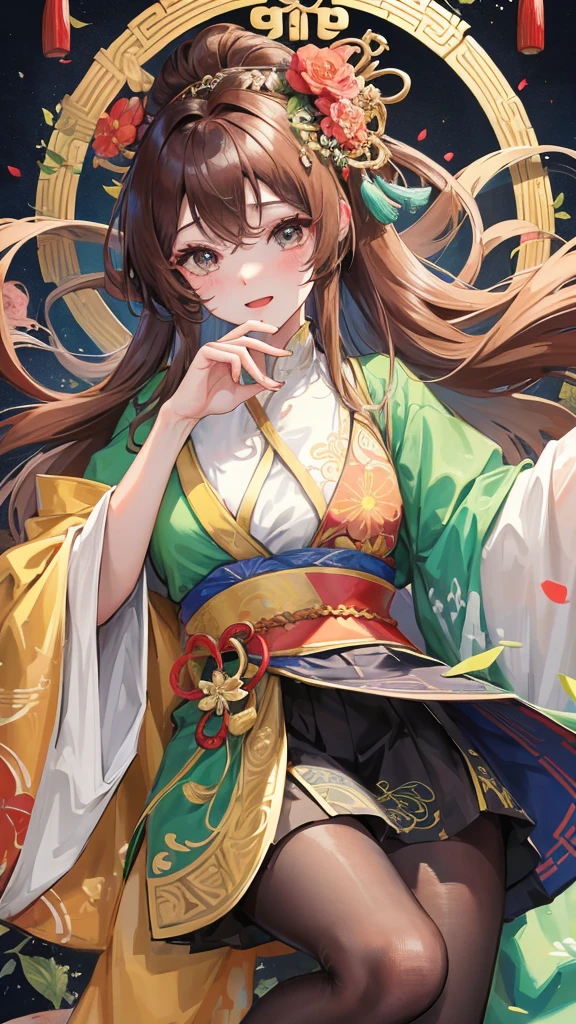 绝代夜满月1女China风antiquity姐妹御姐微笑棕发Princess剪麻花辫双丸浅粉红唇, calm, Intellectuals, Zhongfa, Green Student, hairpin, Peach Blossom, Red clothes,masterpiece, best quality, Married woman, aldult, Chinese, China, elder sister, hairpin,Brown hair, Princess,Full of maternal love,purely,blush,Passionate,Mother,Mature,Beautifully,wife,Pantyhose,Shy,happy,Loveable,发hairpin,Double tail,antiquity,Leg ring