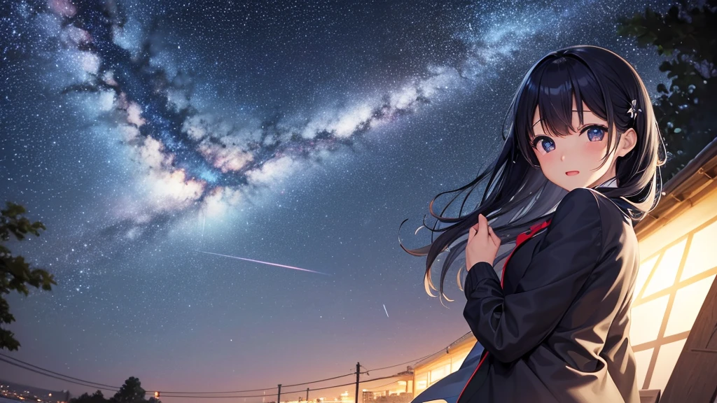 night Starry Sky 川のせせらぎが聞こえるnightの森、I can hear the sound of rain