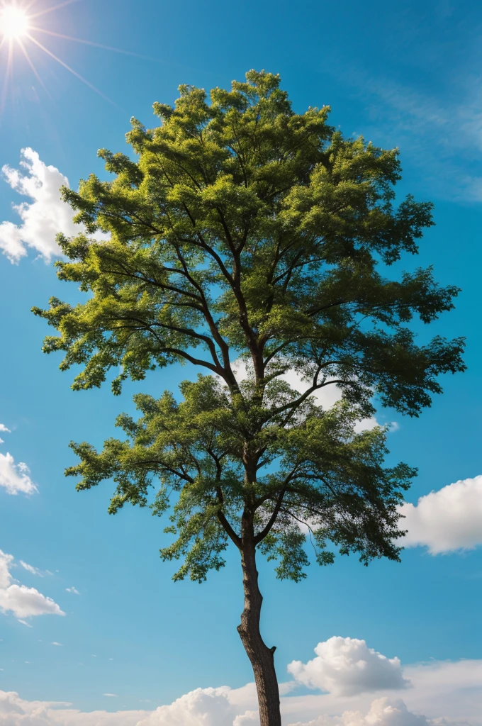 Natural pic of tree in the sky