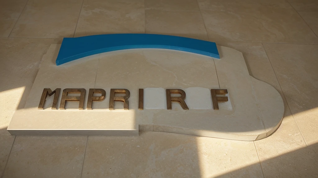 Create a realistic image of a sign for visual communication. The sign must feature the name "Mondial" in high-relief acrylic letters, 5mm thick and bright blue, reflecting the characteristic shine of the material. The letters should be directly pasted on the wall of a modern office. The wall should have a professional and clean appearance, with details that resemble a corporate environment, such as plaster finish, neutral paint or smooth texture. The lighting in the image must be carefully adjusted to highlight the brightness and relief of the letters, creating subtle shadows that increase the feeling of depth and realism ( MONDIAL )