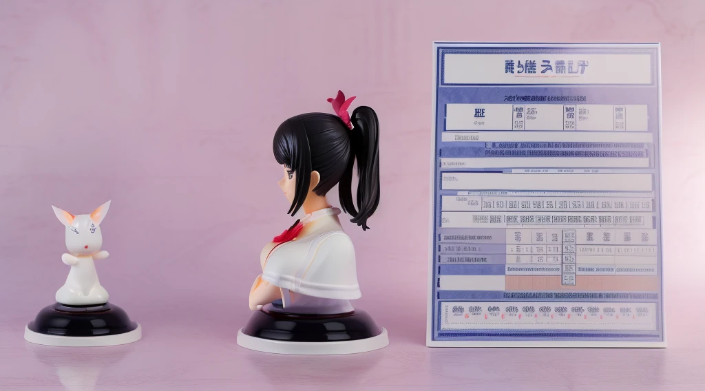 ((Best Quality)), ((Masterpiece)), (((detailed character sheet, frontal view, side view, three quarter view))) white background、whole body、whole bodyイラスト、whole bodyアニメーション、whole bodyリファレンスシート、Long Hair、black hair、smile、Cute face、Big Breasts、Long legs、Beautiful feet、8 heads tall、Detailed face、inoue orihime、PVC