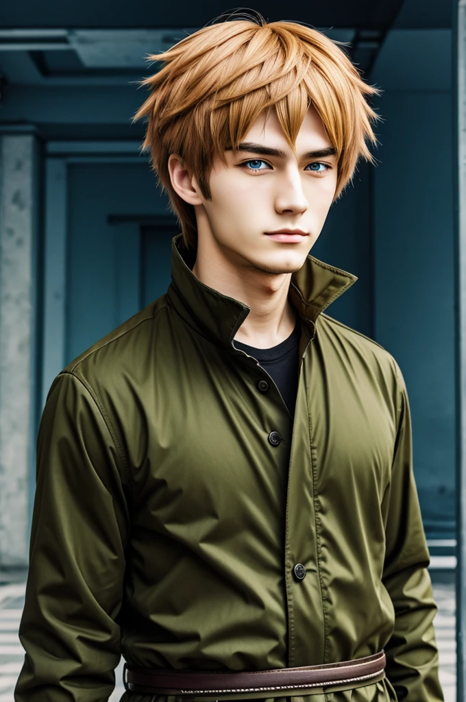 Russian guy anime style