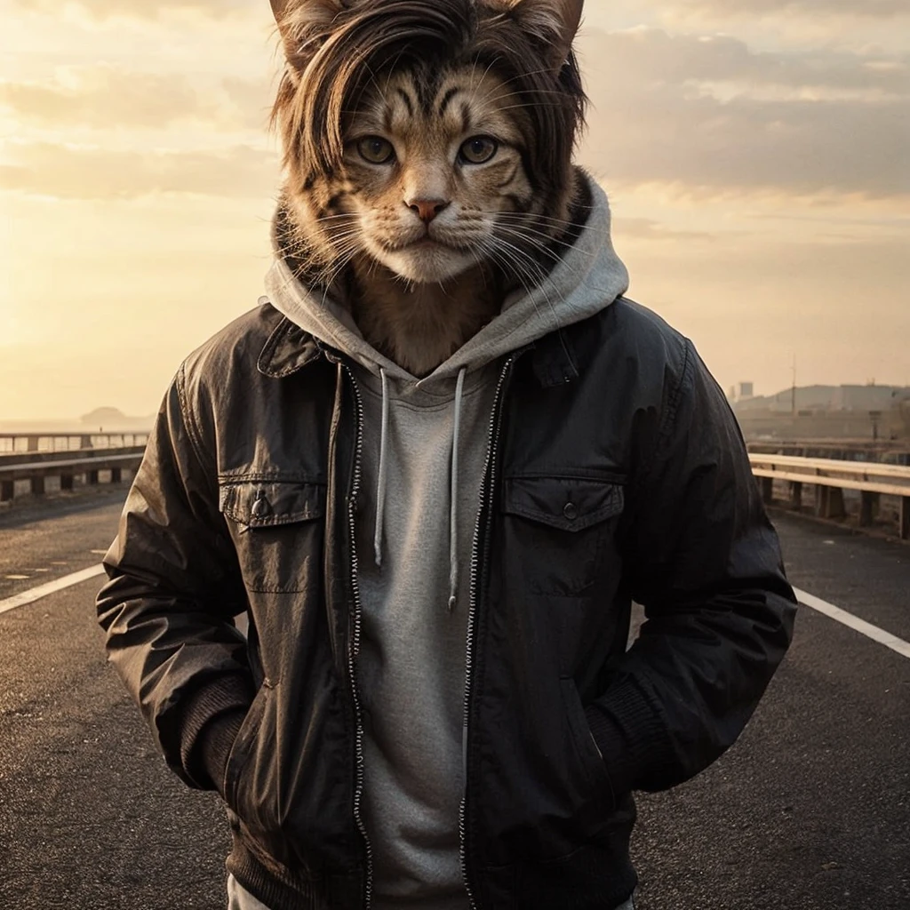 Realistic Cat, 4k