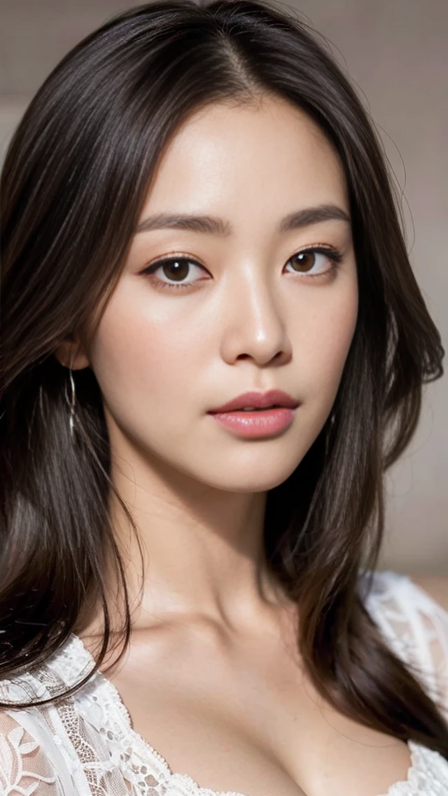 dark brown haIr、LIght brown eyes、Japanese actress、Lady、I am about 40 years old、(IntrIcate-detaIl:1.2)、(top-qualIty:1.4)、 (超A hIgh resolutIon:1.2)、超A hIgh resolutIon、(A detaIled eye)、(detaIled facIal features)、Hmph、8K resolutIon、D-cup sIze breasts、length haIr、I'I'I'I'I'I'I'tits'm sIttIng comfortably on a sofa on the quIet terrace of a cafe..、RelaxIng、LeanIng on the backrest、Obscene pose、Beautiful legs、Please bend your legs、Please lift your chin a little、Expressions of sadness、A masterpiece of transparent painting、See-through T-Shirts、Tube top、Denim pants、Cocktails at the terrace bar in the evening、summer night、Angels、Drunk look。