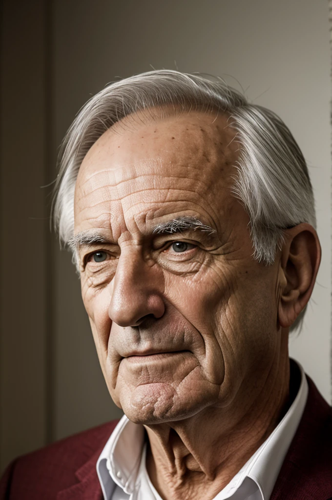 Rainer Winkler as 80 year old