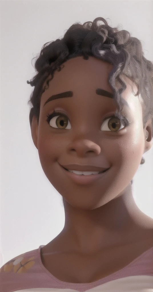 4k, full hd, black woman, disney pixar, curly hair, super beautiful and sexy, playing the guitar, facing the camera, wearing a Brazilian type micro bikini, showing beautiful strong, long and toned legs, firm and full breasts