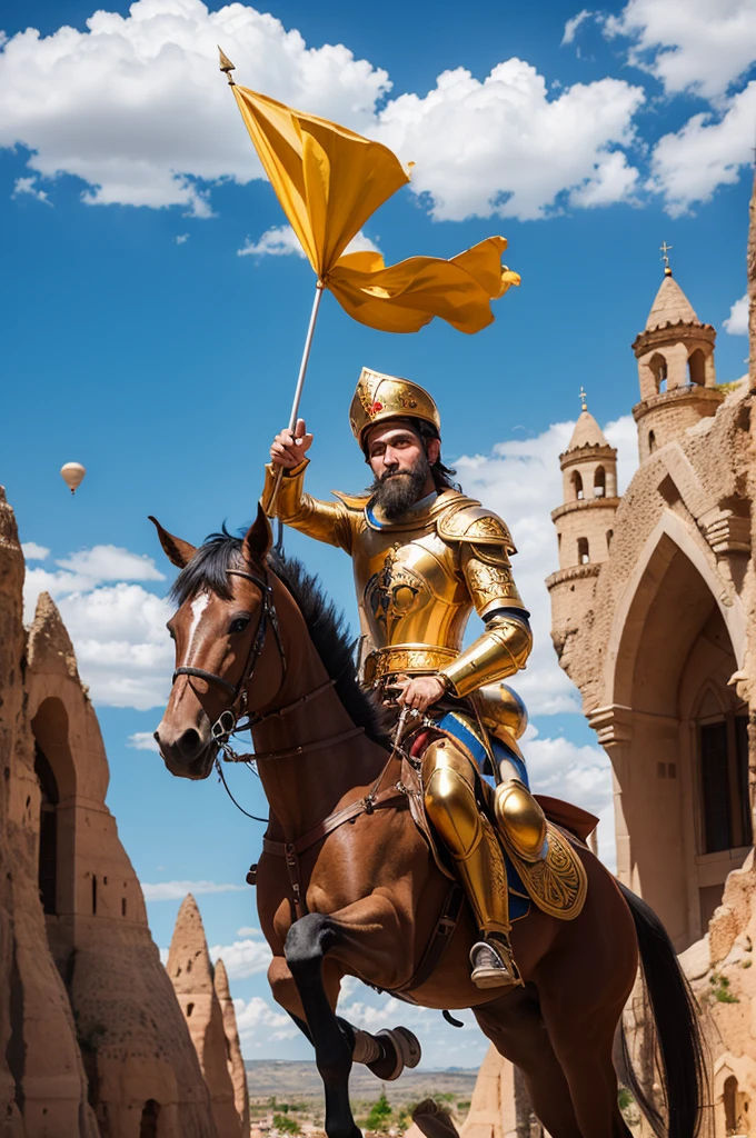 Saint George with samba and name Cappadocia 