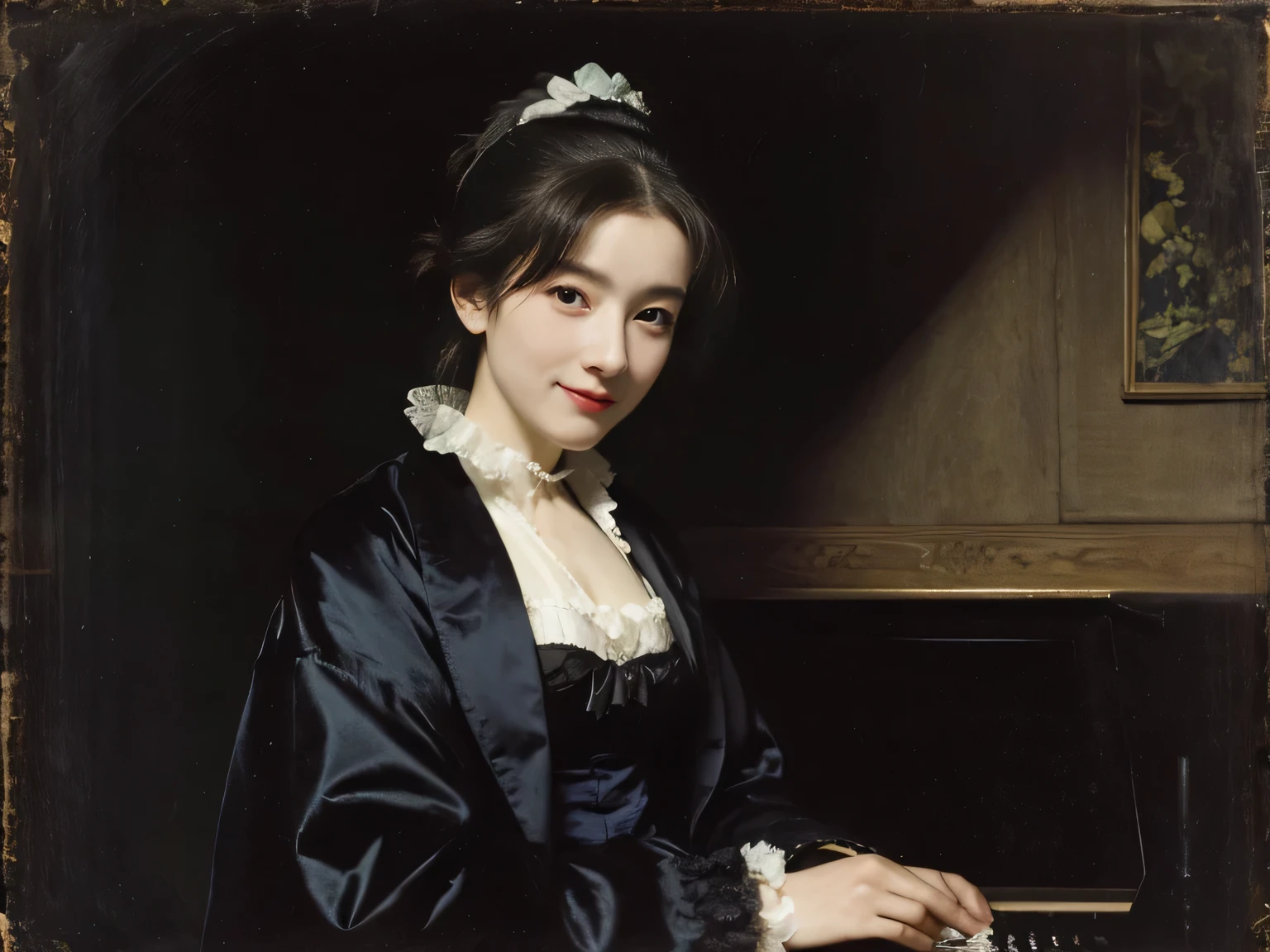 James Whistler's Nocturne.,smile,sexy
