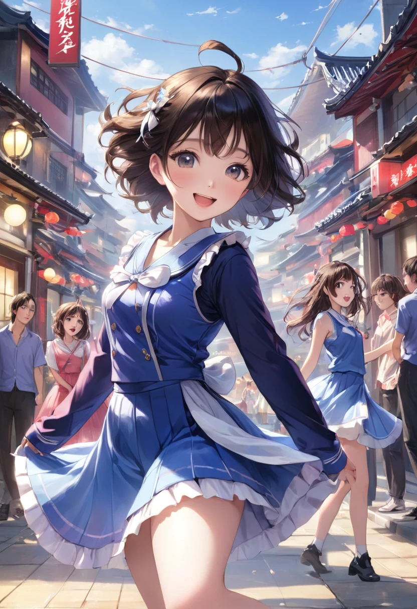 (Highest quality)、(masterpiece)、(detailed)、
(Multiple Girls)、(Cute beautiful girl)、
(LOL)、(funny)、(Funny Face)、(comedy)、
(Dance on the EdgeDance on the Edge)、
(Dance on the Edge)