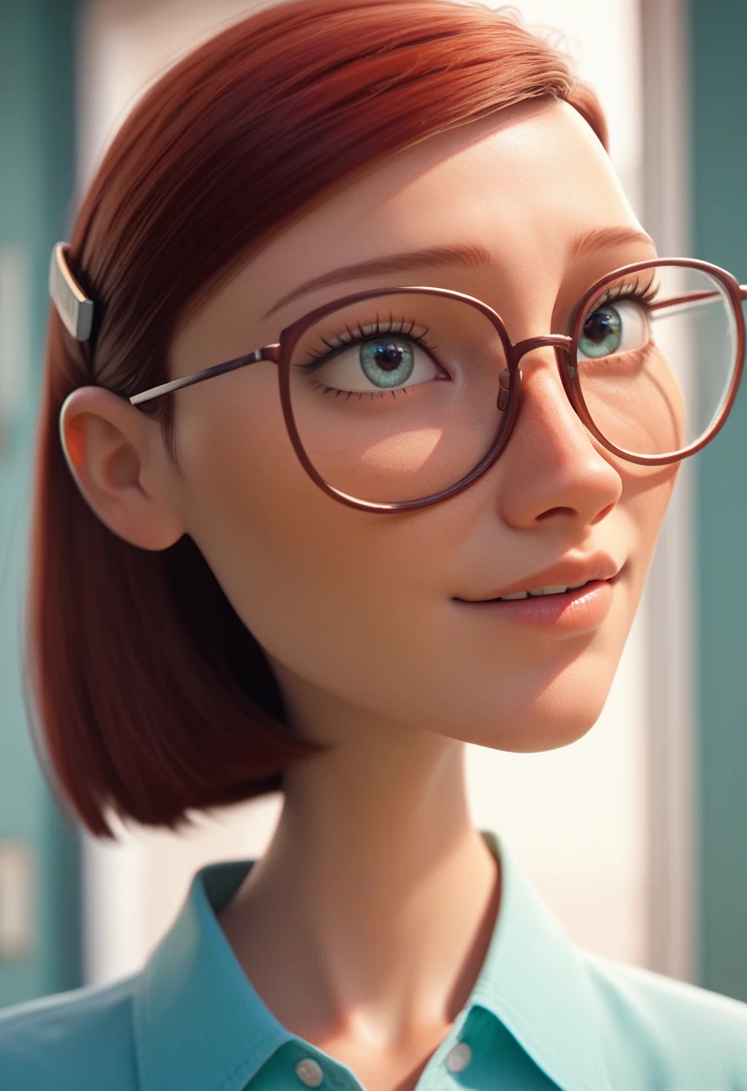 score_9, score_8_up, score_7_up, score_6_up, score_5_up, score_4_up, RioLinda, glasses, Auburn hair, portrait