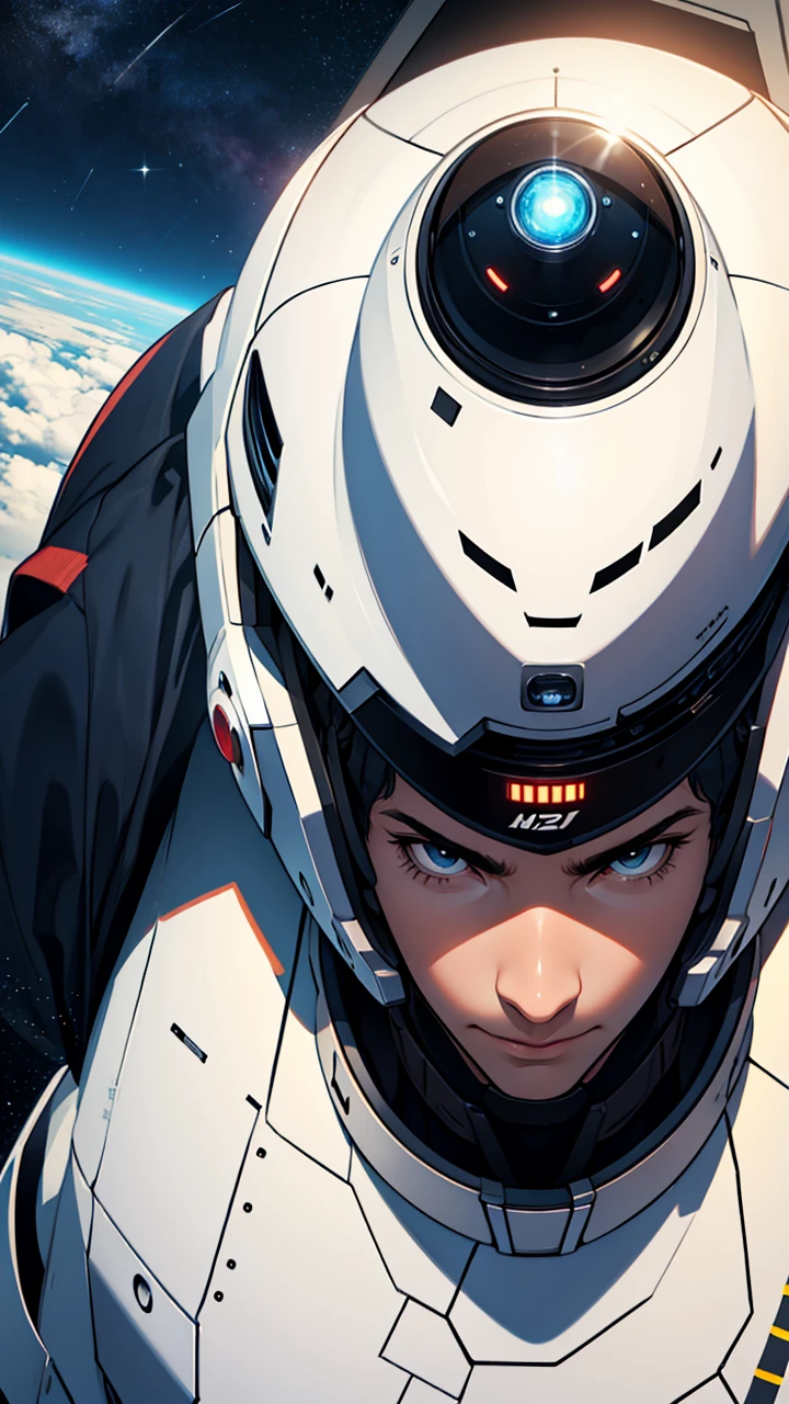 Him as second in command on a space ship make it a poster and have the name Bryson on it