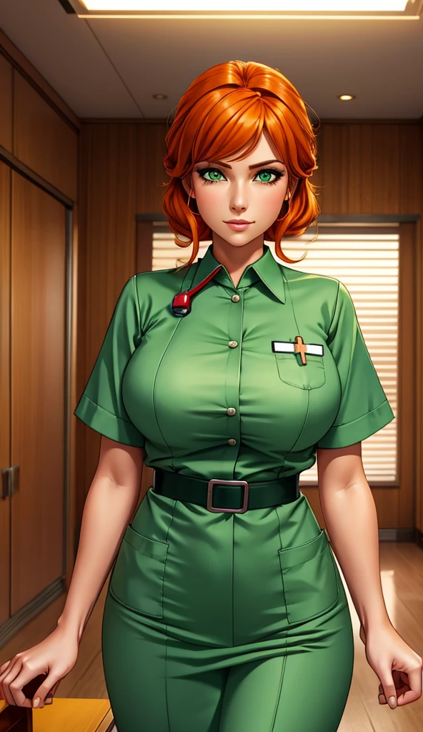 
Red head, in the army, Gigantic tits, fat ass, horny face, mean face, tits exposed, sweaty
