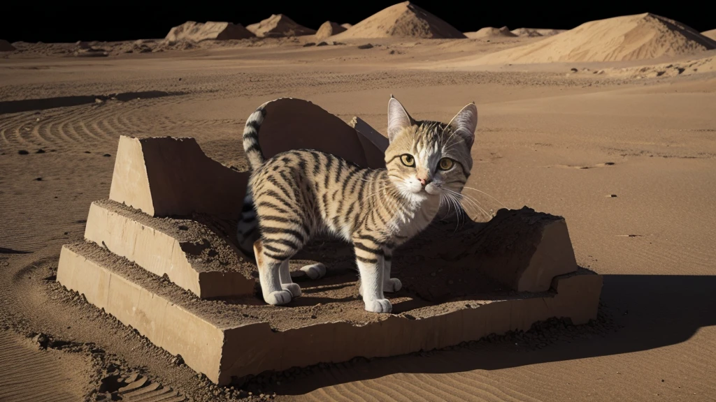 backhoe mars planet cats cutest