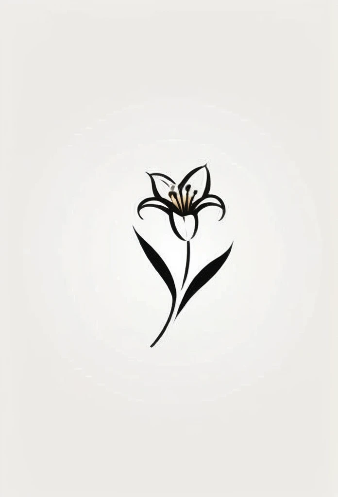 Fashionable apparel brand logo

"Lily" logo of a single stroke of flower
French apparel brand

Pretty cool
chic and modern design

White background