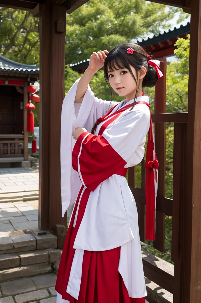 Shrine maiden　girl