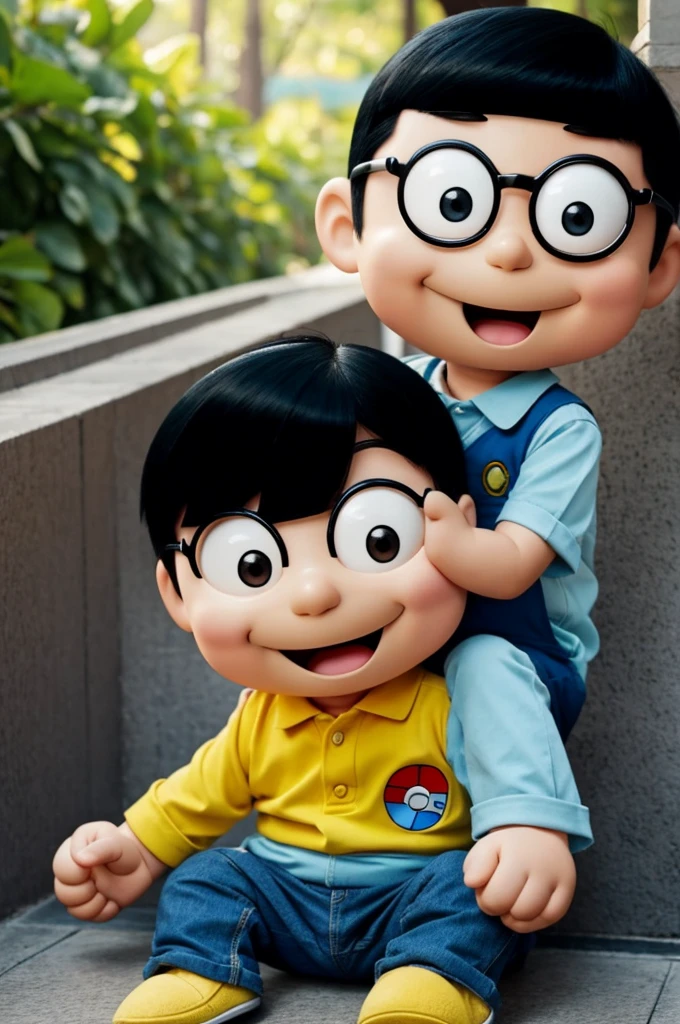Nobita from the stray doraemon series