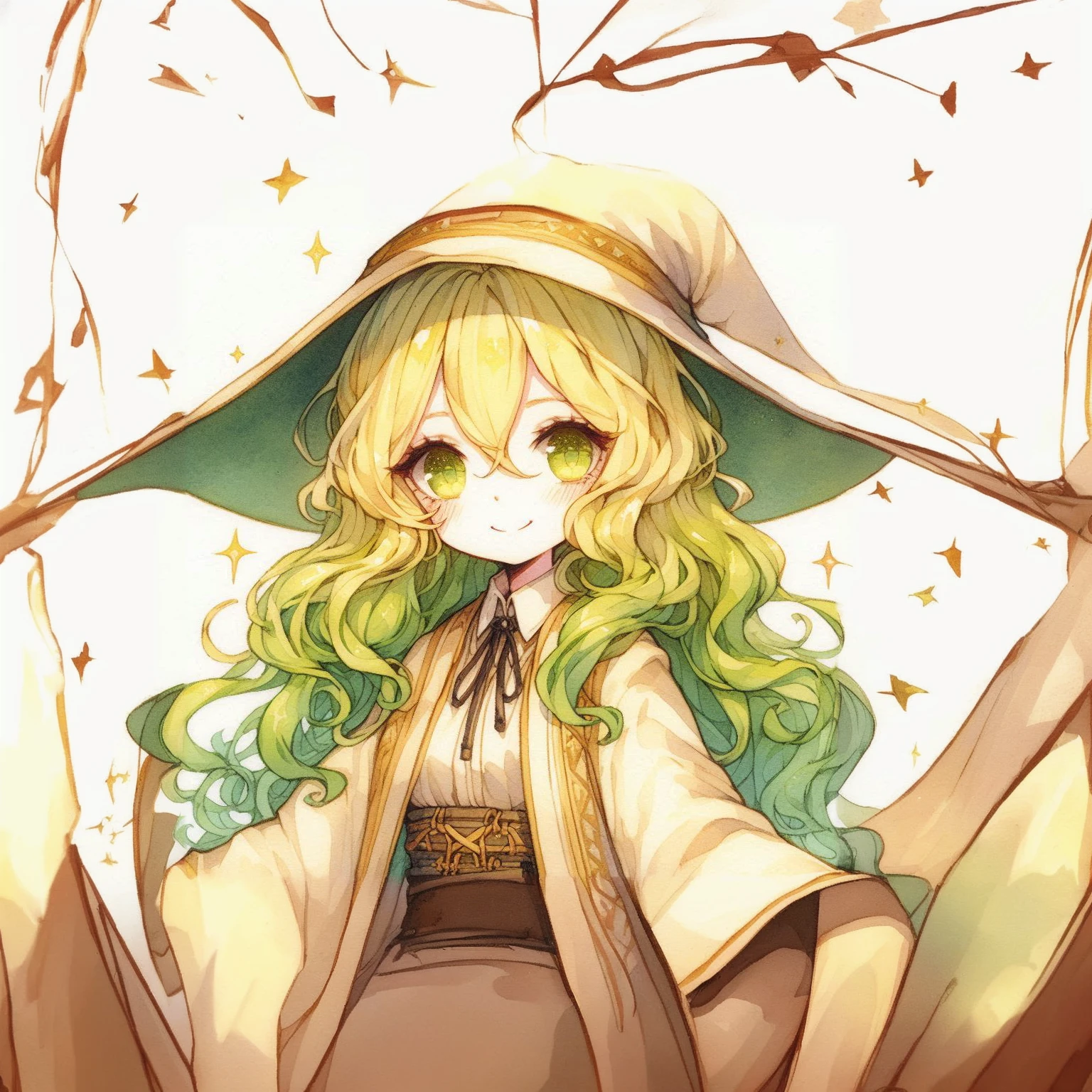 One girl