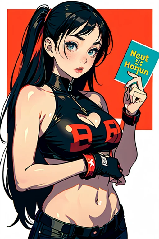 Hot Girls, Cover with stickers