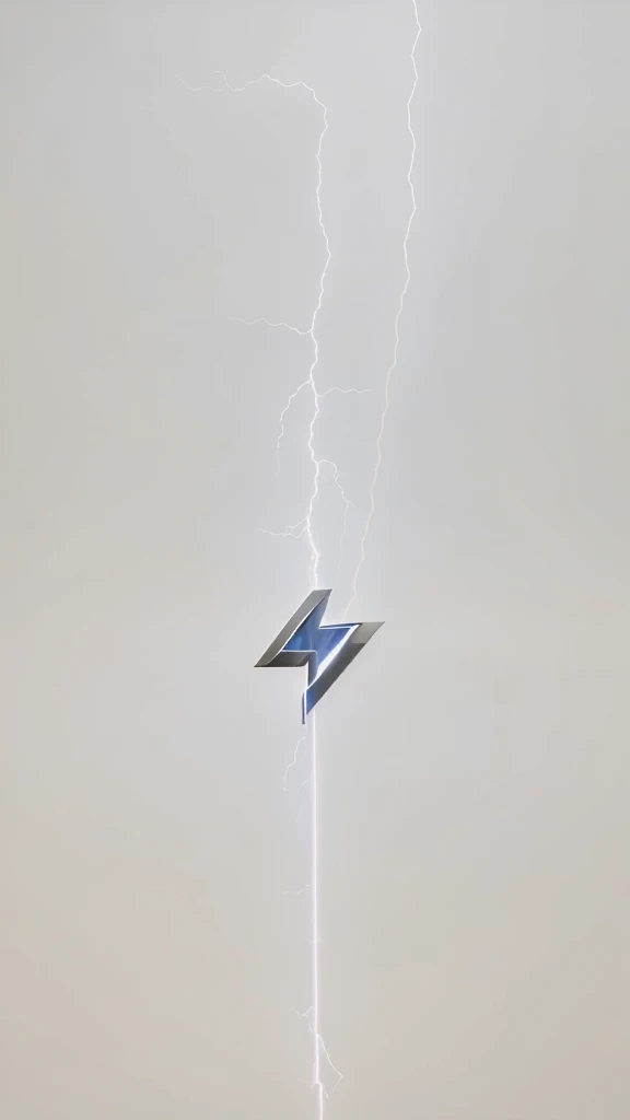 add a aesthetically pleasing thunder symbol
