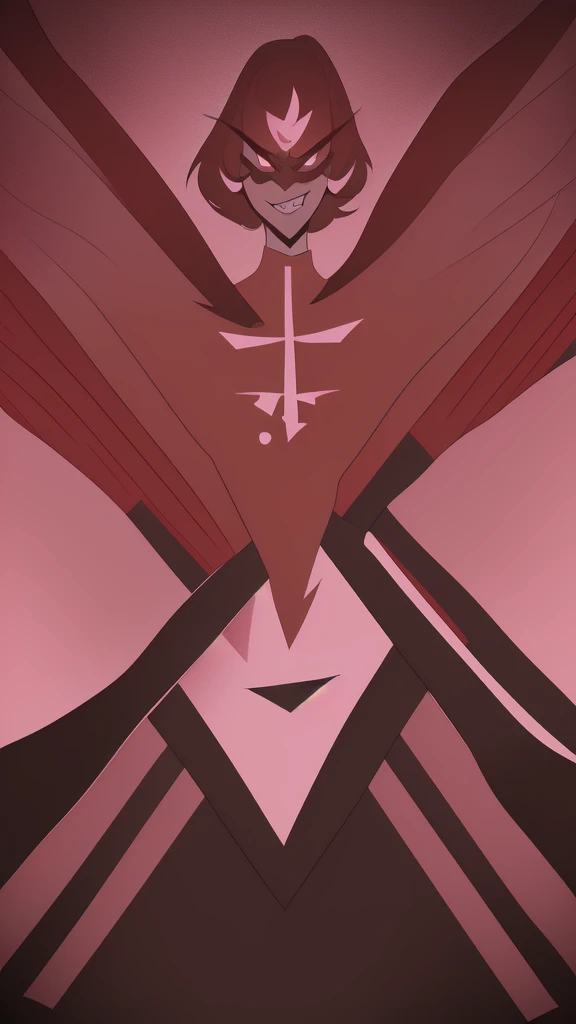drawing of a woman with a tie and jacket, villain pose, distorted posture, dramatic grin pose, Cool pose, I strike an elegant pose above you, angry pose, desperate pose, intimidating pose, threatening pose, Steven Universe style, creepy pose, Strange expressionist posture, I strike a daring pose, Cellular!!!, With a cool pose