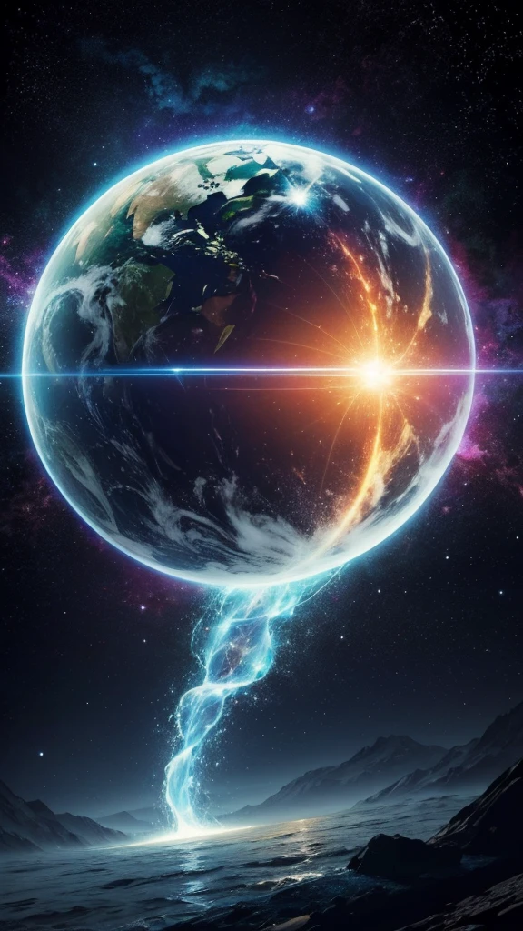 (Best quality,A high resolution:1.2),Beautiful masterpiece:1.2, Human creativity and the eternal soul flow together in an ethereal realm, interconnectedness, flowing energy, Spiritual, like a dream, cosmic, concept-art, awe-inspiring, Sankta, Pineal gland, Surreal